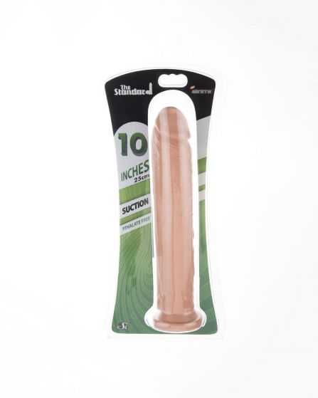 IGNITE COCK W/SUCTION VANILLA 10 IN - SIN10508