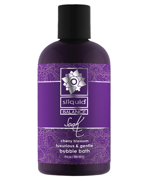 SLIQUID SOAK BUBBLE BATH CHERRY BLOSSOM 8.5 OZ - SL056