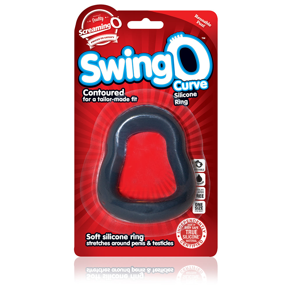 SCREAMING O SWING O CURVED GREY C-RING - SCRSL2G101