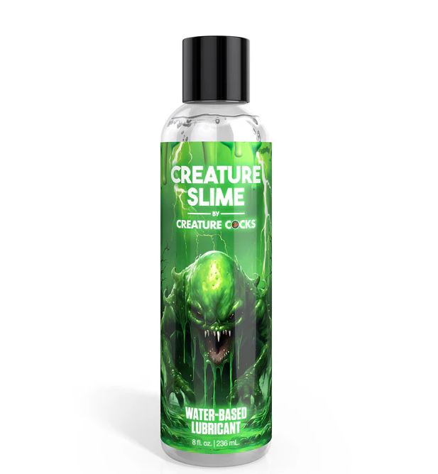 CREATURE COCKS CREATURE SLIME WATER BASED LUBE 8 OZ - XRAH4558OZ
