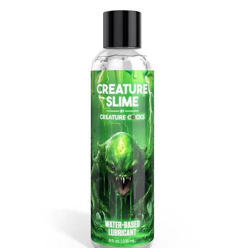 CREATURE COCKS CREATURE SLIME WATER BASED LUBE 8 OZ - XRAH4558OZ