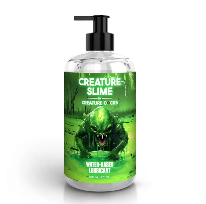 CREATURE COCKS CREATURE SLIME WATER BASED LUBE 16 OZ - XRAH45516OZ