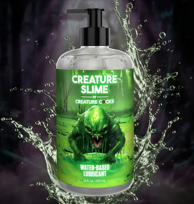 CREATURE COCKS CREATURE SLIME WATER BASED LUBE 16 OZ - XRAH45516OZ