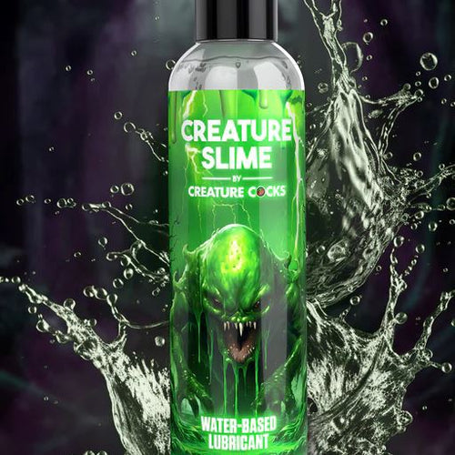 CREATURE COCKS CREATURE SLIME WATER BASED LUBE 8 OZ - XRAH4558OZ