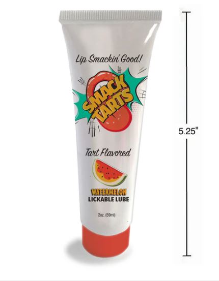 SMACK TARTS LICKABLE LUBE SOUR WATERMELON 2OZ