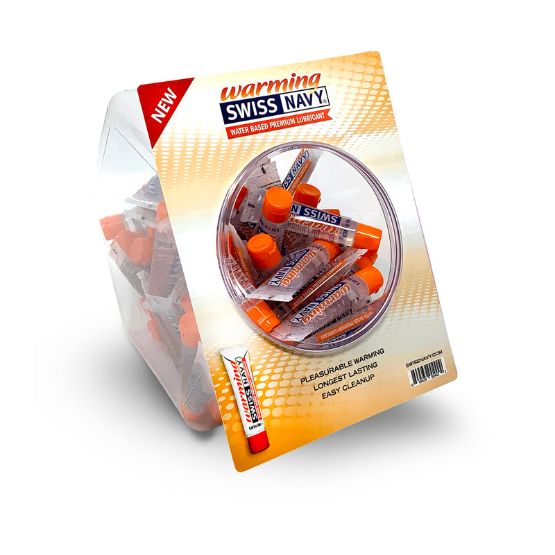 SWISS NAVY WARMING 10ML 100CT FISHBOWL - SNWRM10ML100