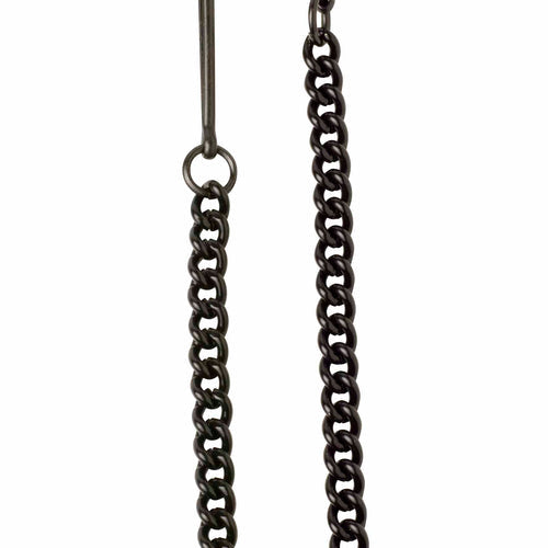 BLACK TWEEZER CLAMP W/LINK CHAIN - SPF54