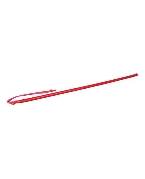 24 LEATHER WRAPPED CANE RED " - SPL11DR