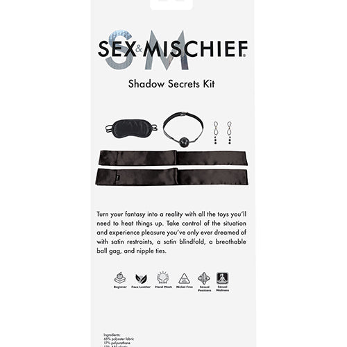 SEX & MISCHIEF SHADOW SECRETS KIT - SS09804