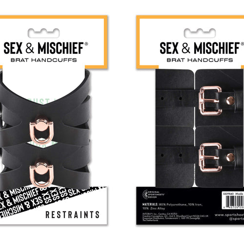 S&M BRAT HANDCUFFS - SS09840