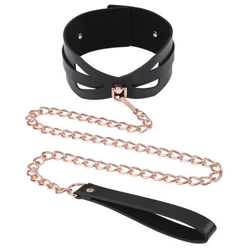 S&M BRAT COLLAR & LEASH - SS09841