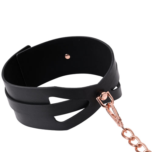 S&M BRAT COLLAR & LEASH - SS09841