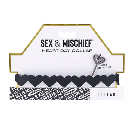 SEX & MISCHIEF HEART DAY COLLAR - SS09850