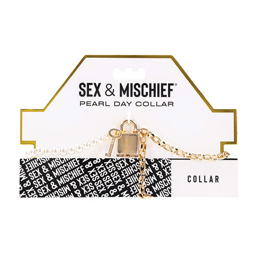 SEX & MISCHIEF PEARL DAY COLLAR - SS09852