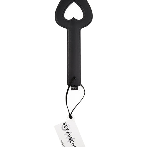 SEX & MISCHIEF SHADOW HEART PADDLE - SS09929