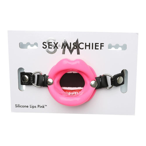 SEX & MISCHIEF SILICONE LIPS PINK - SS09944