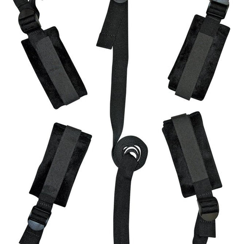 SEX & MISCHIEF BED BONDAGE RESTRAINT KIT - SS10000
