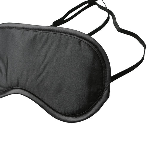 SEX & MISCHIEF SATIN BLACK BLINDFOLD - SS10001