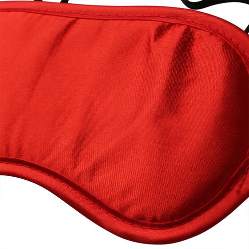 SEX & MISCHIEF SATIN RED BLINDFOLD - SS10002
