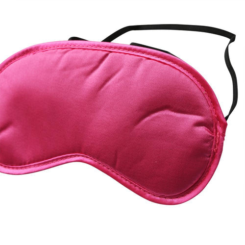 SEX & MISCHIEF SATIN HOT PINK BLINDFOLD - SS10004