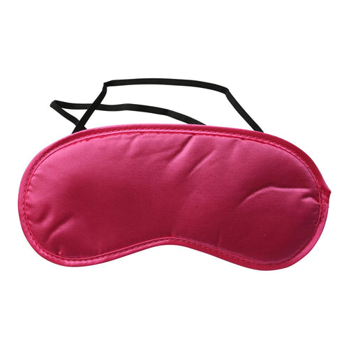 SEX & MISCHIEF SATIN HOT PINK BLINDFOLD - SS10004