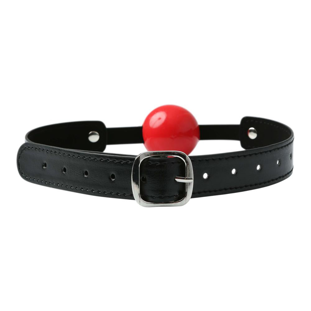 SEX & MISCHIEF SOLID RED BALL GAG - SS10024