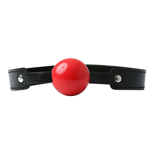 SEX & MISCHIEF SOLID RED BALL GAG - SS10024