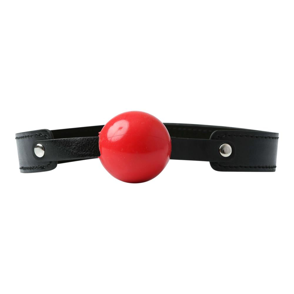 SEX & MISCHIEF SOLID RED BALL GAG - SS10024