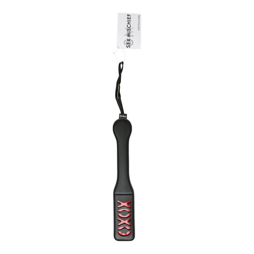 SEX & MISCHIEF XOXO PADDLE BLACK - SS10063