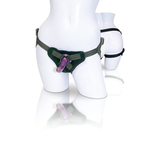 SEX & MISCHIEF STRAP ON & SILICONE DILDO - SS10065