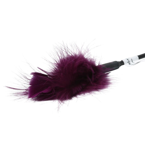 SEX & MISCHIEF FEATHER TICKLER 7IN PURPLE - SS10071