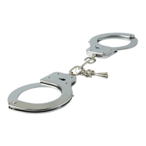 SEX & MISCHIEF METAL HANDCUFFS NICKEL FREE - SS10078