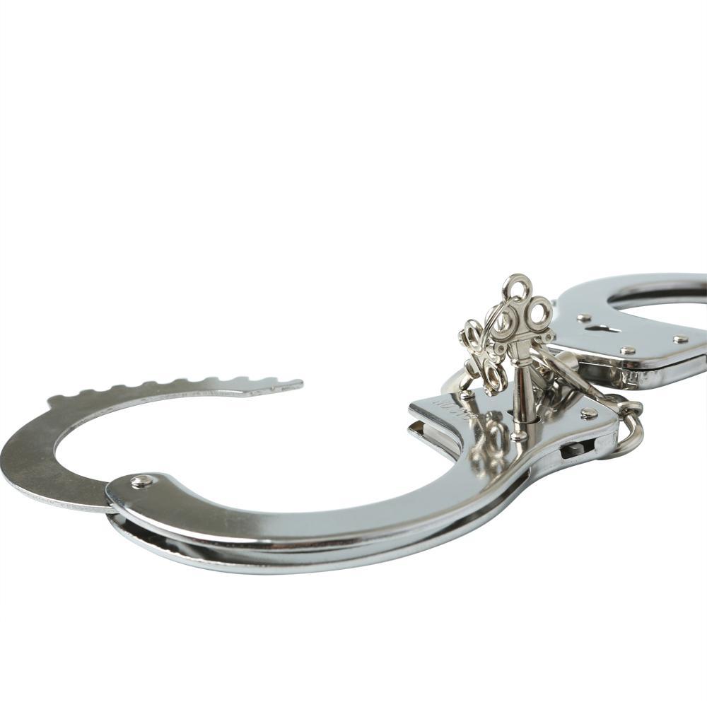 SEX & MISCHIEF METAL HANDCUFFS NICKEL FREE - SS10078