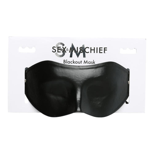 SEX & MISCHIEF BLACKOUT MASK - SS10088