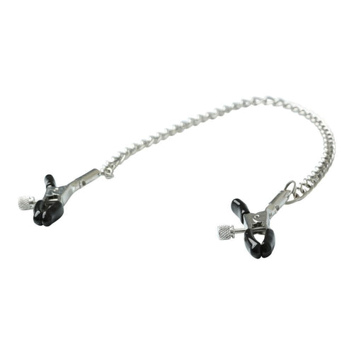 SEX & MISCHIEF CHAINED NIPPLE CLAMPS - SS10089