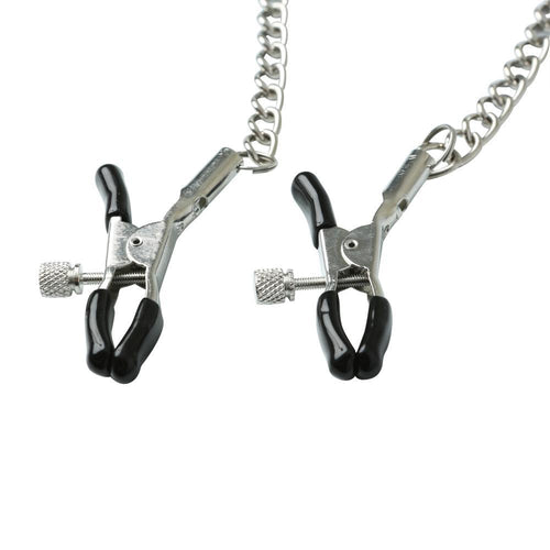 SEX & MISCHIEF CHAINED NIPPLE CLAMPS - SS10089