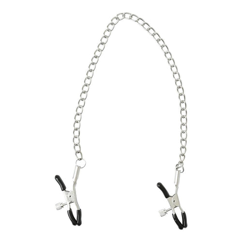 SEX & MISCHIEF CHAINED NIPPLE CLAMPS - SS10089