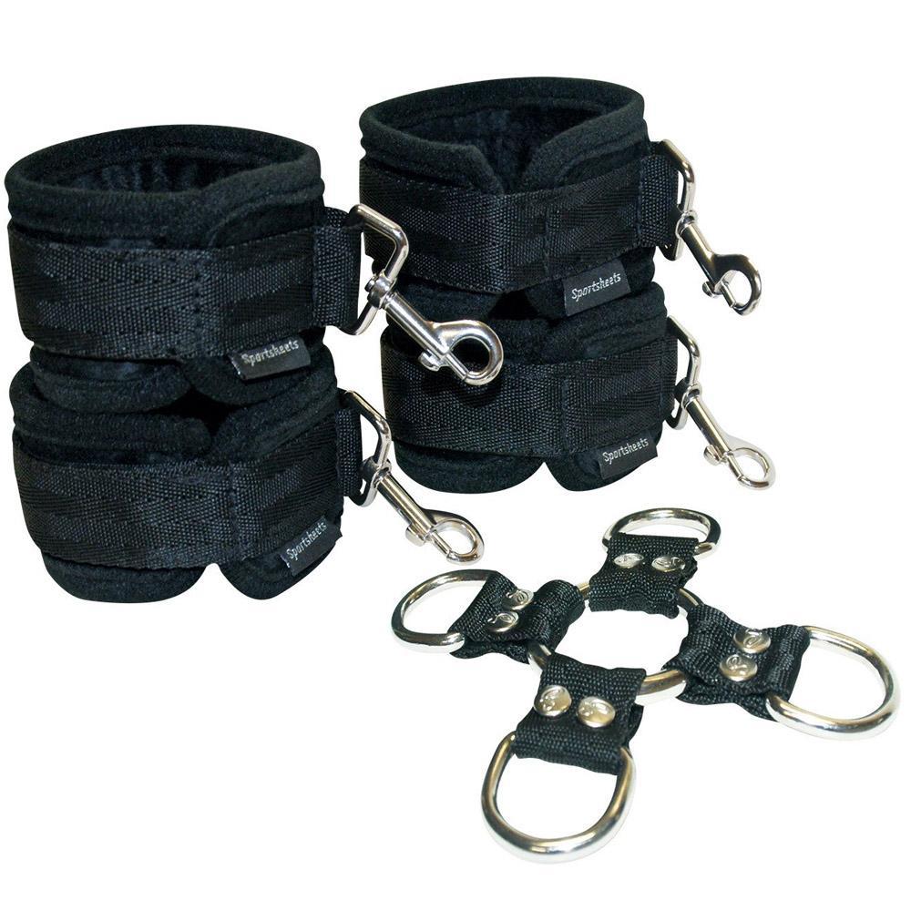 PREMIUM HOG TIE & CUFFS SET - SS32501