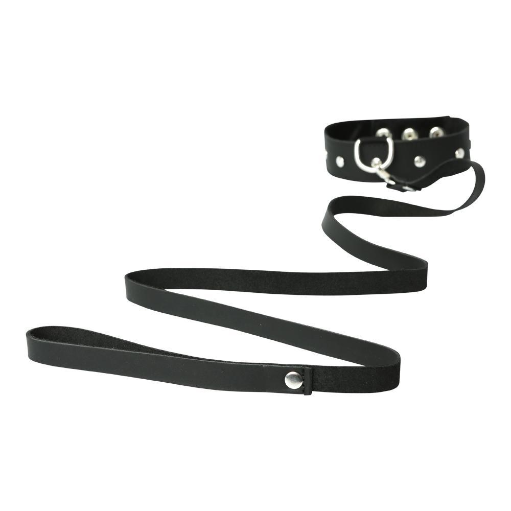 PREMIUM LEATHER LEASH & COLLAR - SS43202