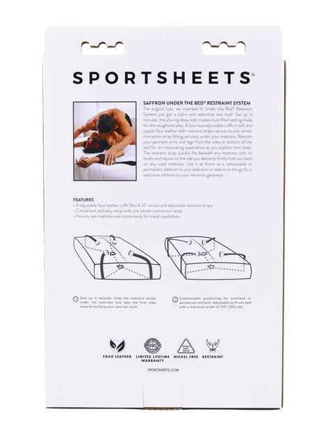 SAFFRON UNDER THE BED RESTRAINT SYSTEM - SS48044