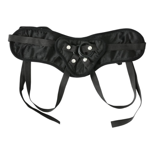 SS PLUS SIZE BEGINNERS BLACK STRAP-ON - SS62050