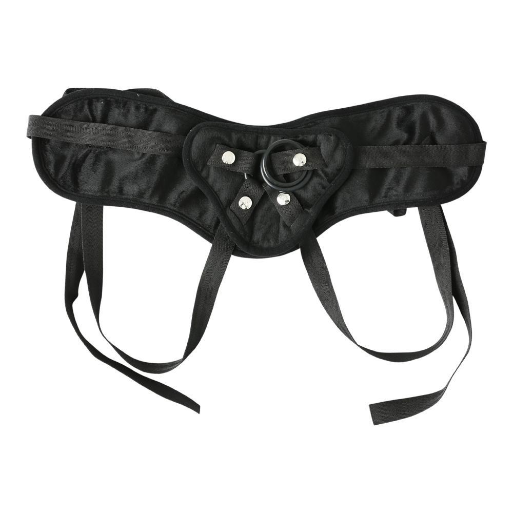 SS PLUS SIZE BEGINNERS BLACK STRAP-ON - SS62050