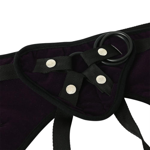 SS PLUS SIZE BEGINNERS PURPLE STRAP ON - SS62051