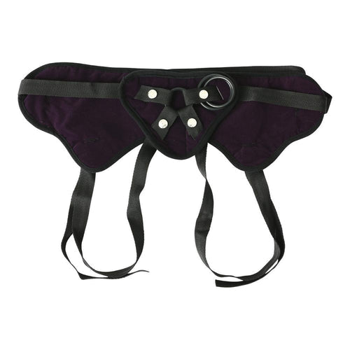 SS PLUS SIZE BEGINNERS PURPLE STRAP ON - SS62051