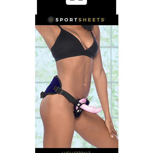 SPORTSHEETS LUSH COBALT STRAP ON - SS69002