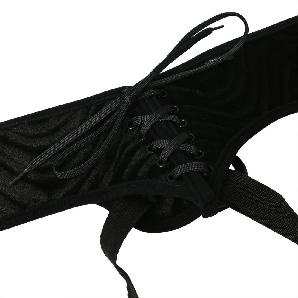 CORSETTE HARNESS BLACK VIBRATING - SS69202