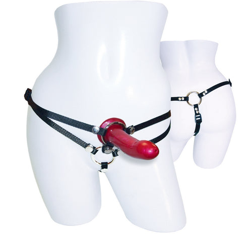 MENAGE A TROIS DOUBLE PEN. HARNESS - SS69701