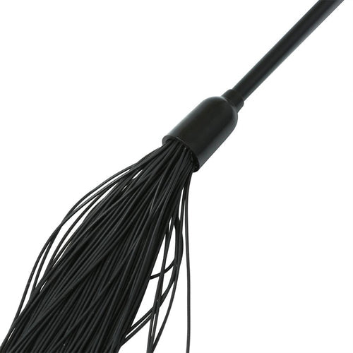 SEX & MISCHIEF RUBBER TICKLER BLACK - SS73001