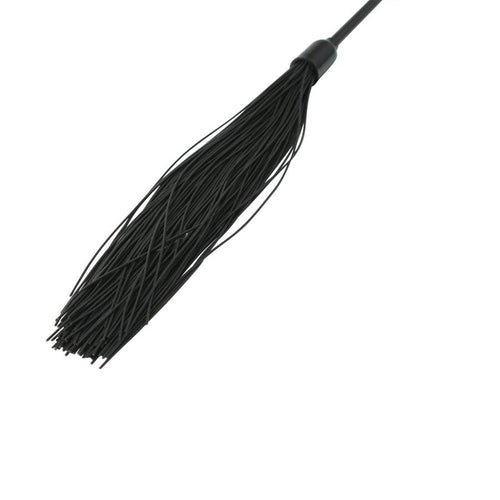 SEX & MISCHIEF RUBBER TICKLER BLACK - SS73001
