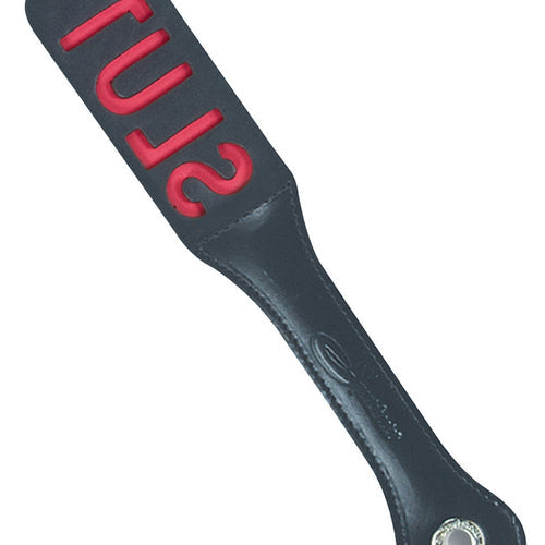 LEATHER IMPRESSIONS PADDLE 12IN SLUT - SS91301